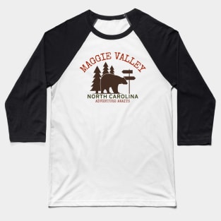 Maggie Valley, North Carolina Baseball T-Shirt